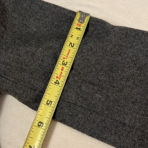 Hive & Honey Gray Wool Blend Velvet Trim Vintage Blazer Sz S - Picture 9 of 15